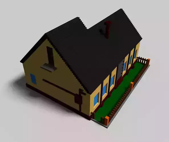 Voxel House 04