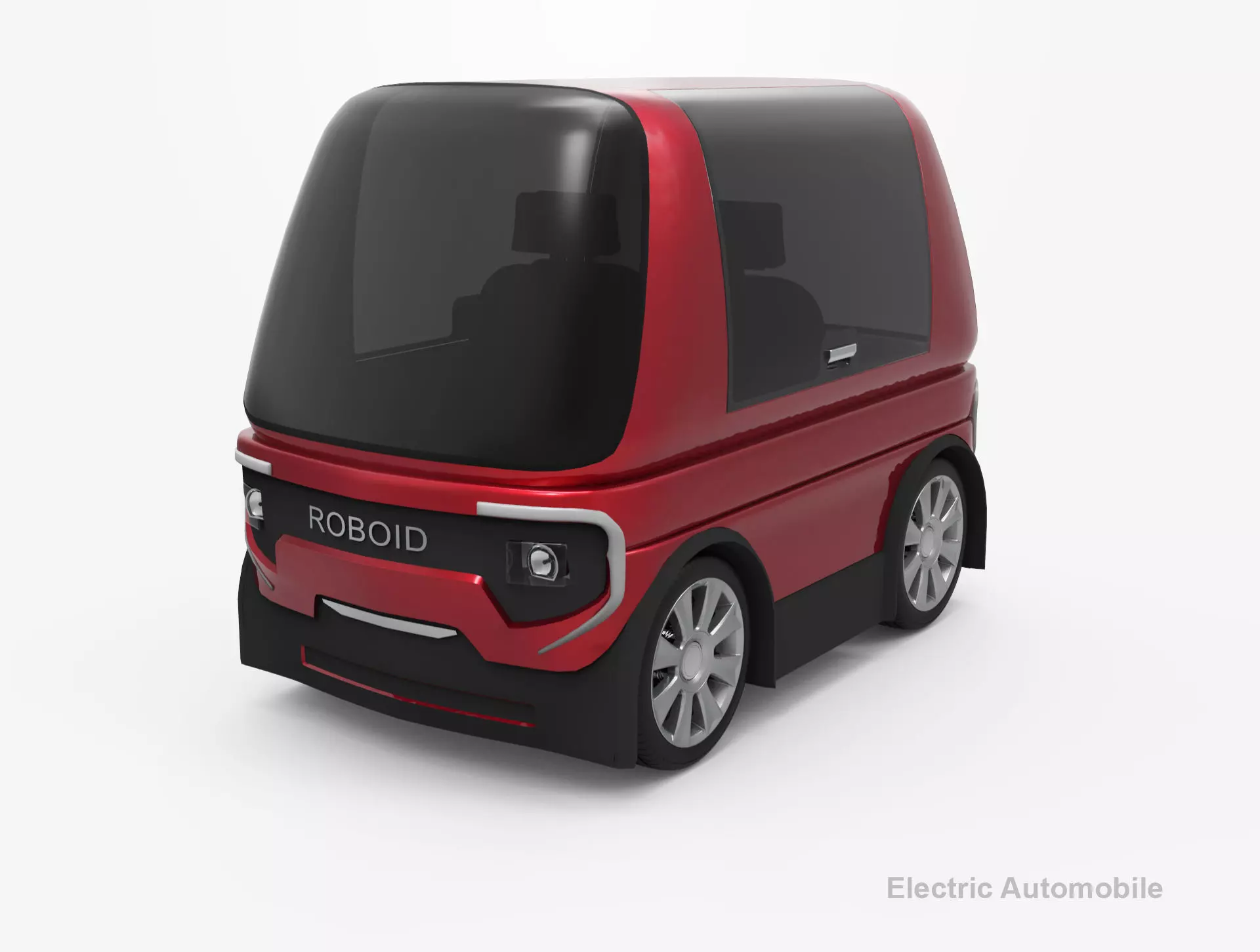 Electric concept car ROBOID 3D model