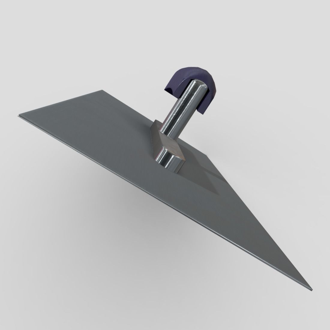 Smoothing Trowel Low-poly 3D model_7