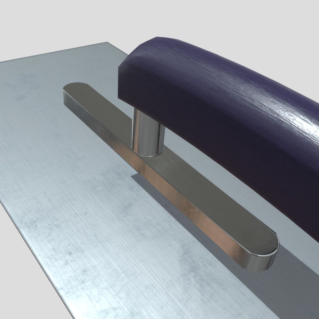 Smoothing Trowel Low-poly 3D model_13