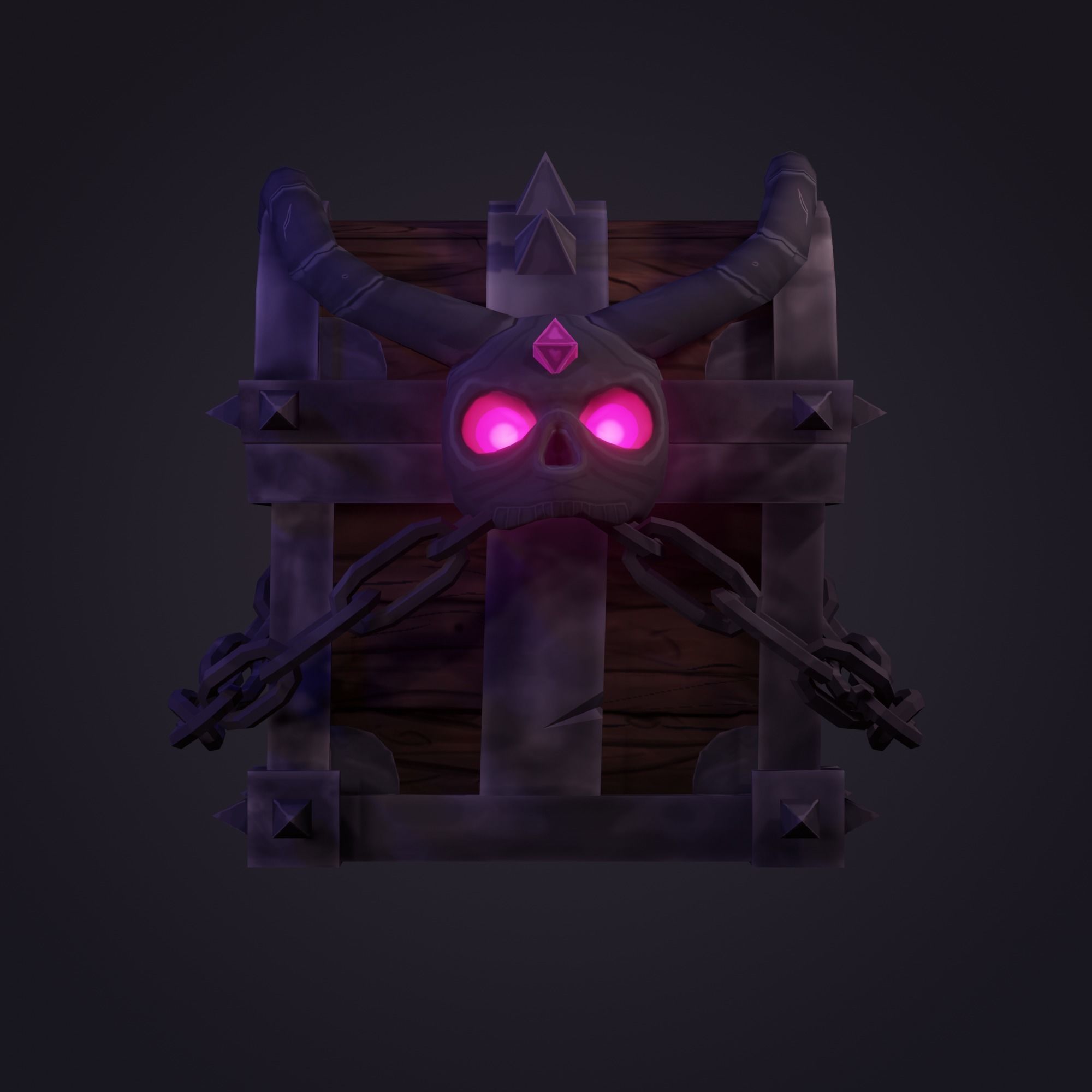 Treasure Chests 3D Model Collection_11