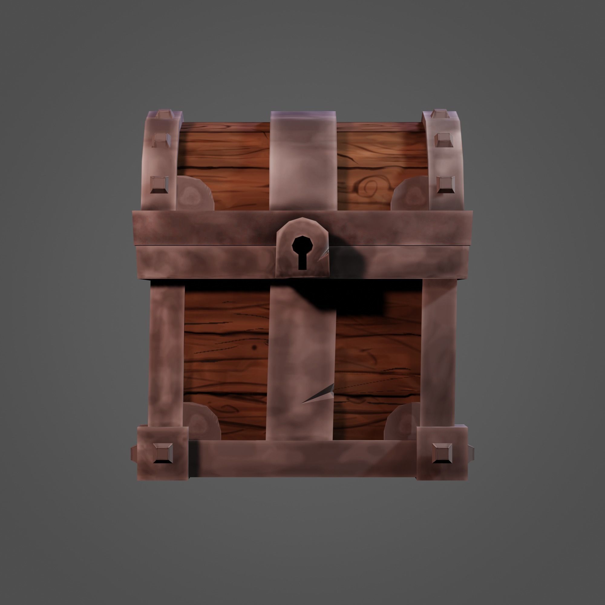 Treasure Chests 3D Model Collection_20