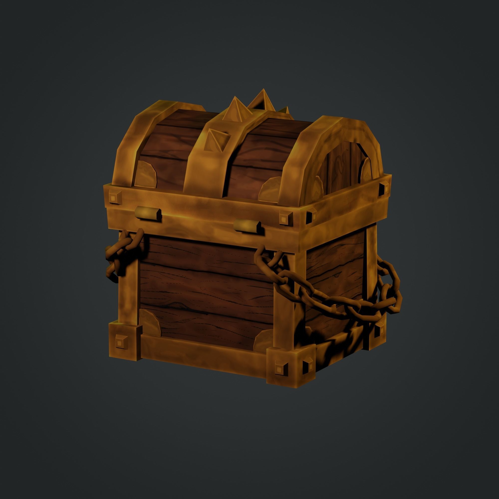 Treasure Chests 3D Model Collection_15