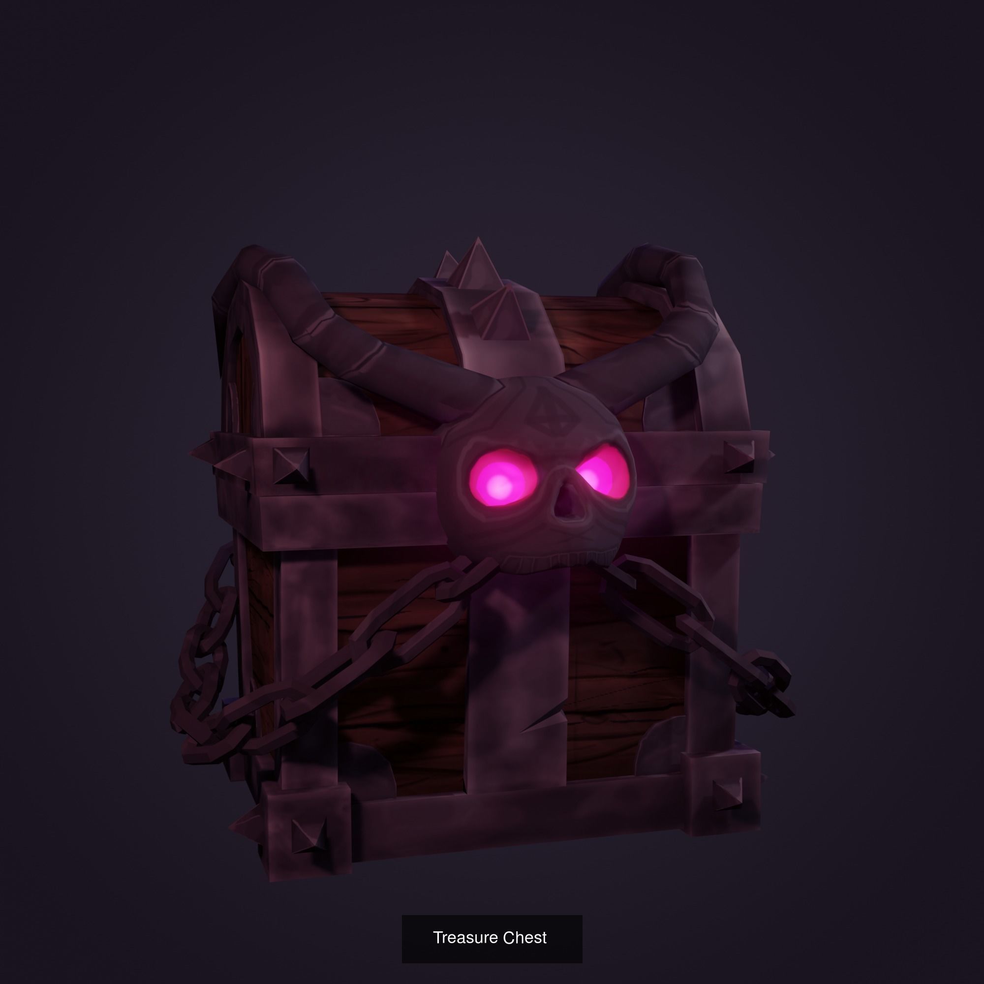 Treasure Chests 3D Model Collection_6