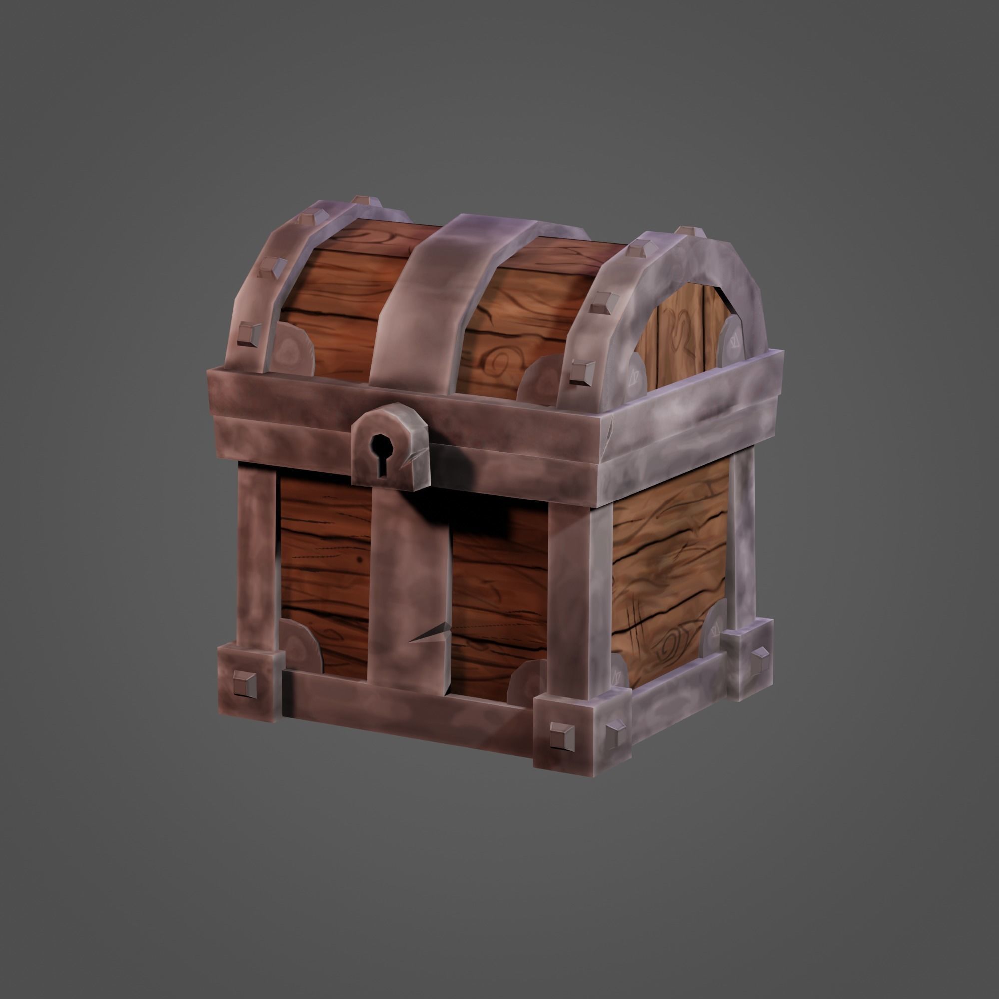 Treasure Chests 3D Model Collection_21