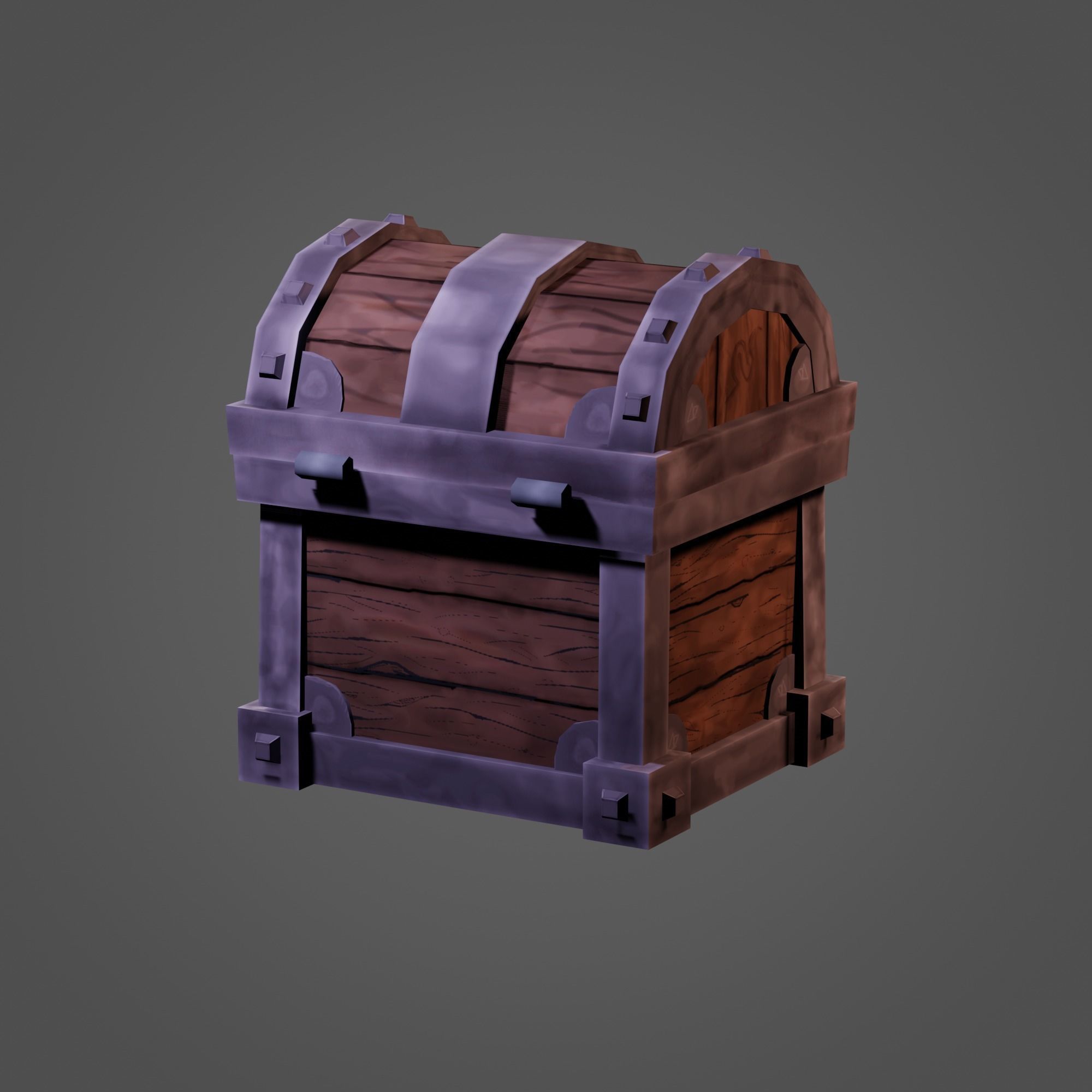Treasure Chests 3D Model Collection_19