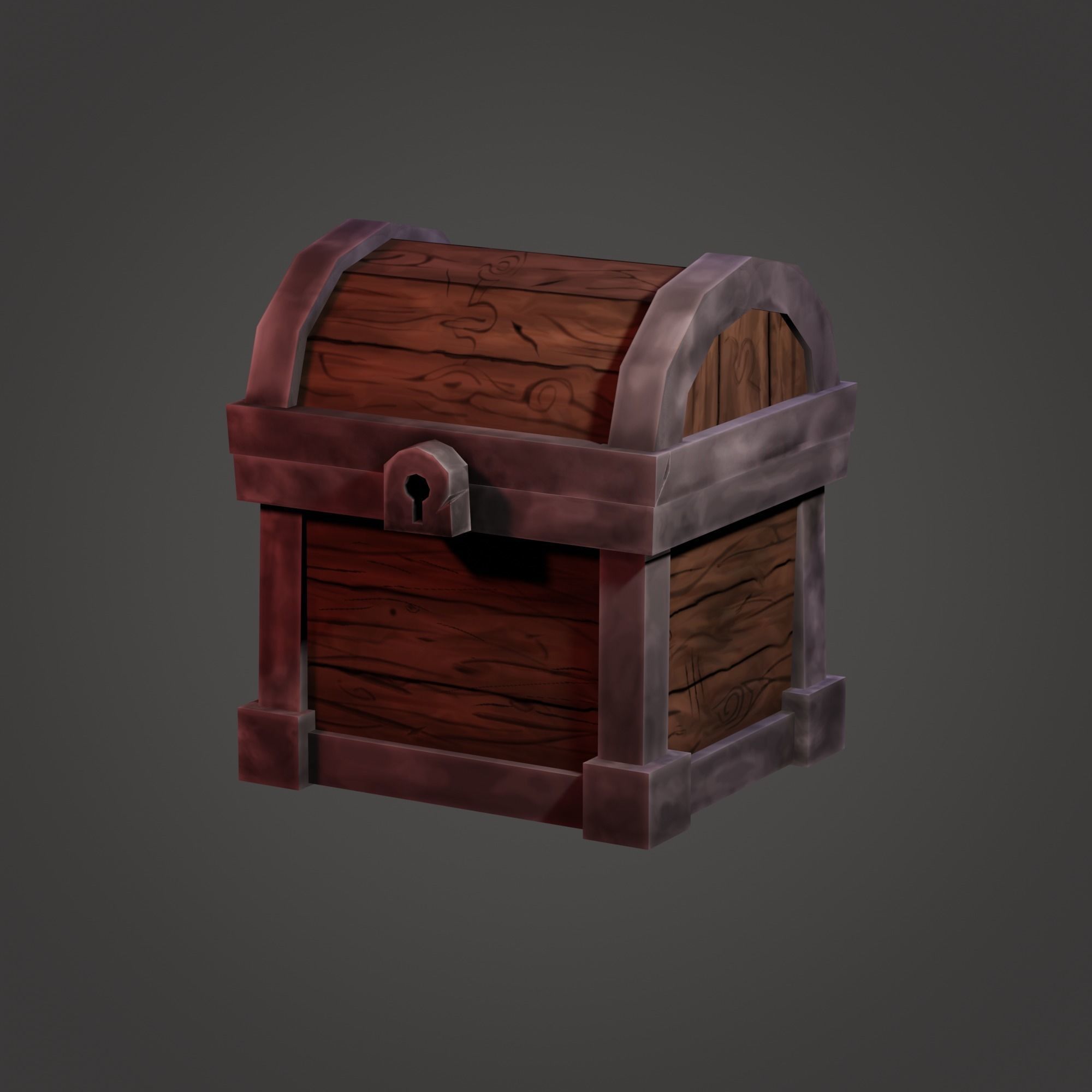 Treasure Chests 3D Model Collection_25