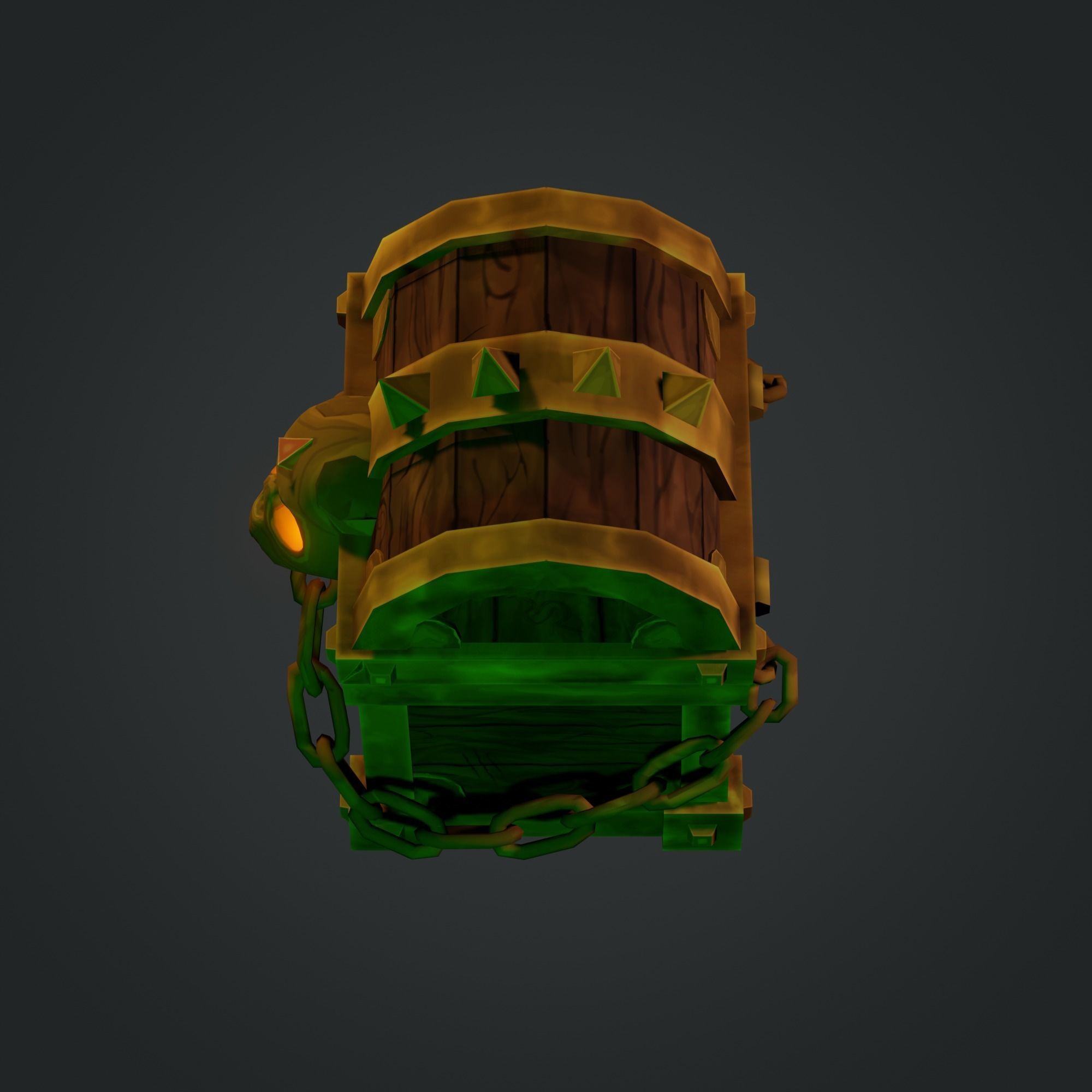Treasure Chests 3D Model Collection_12