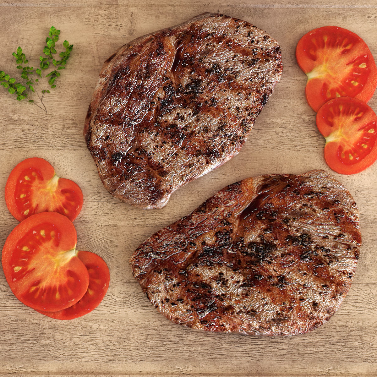 dining table set 005 3D model_2