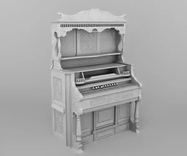 Carved piano