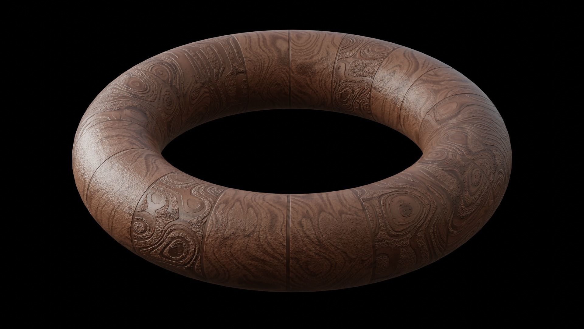 Old Wood 3D Material Texture_3