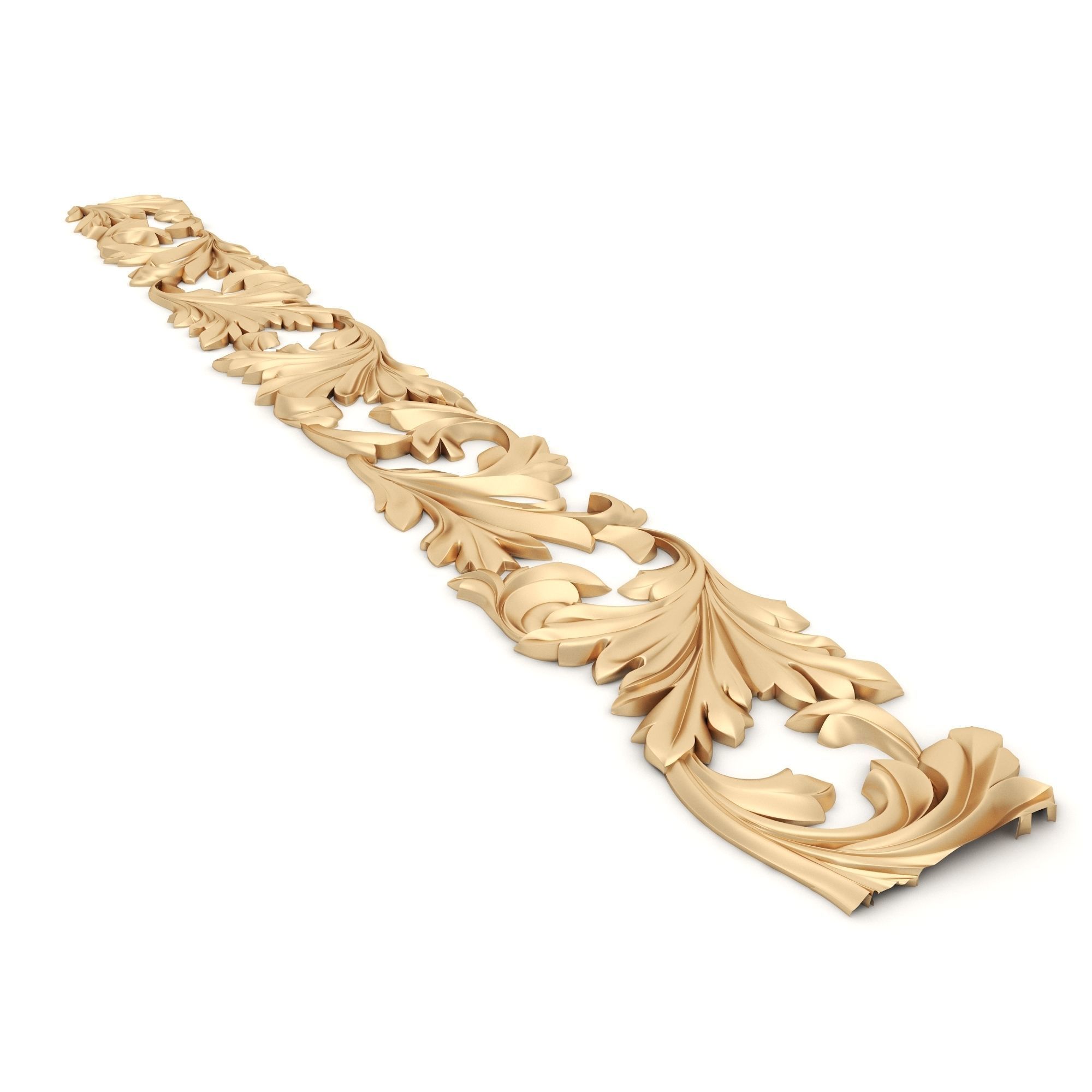 Ceiling Molding 5 - For CNC and Interior 3D model_4