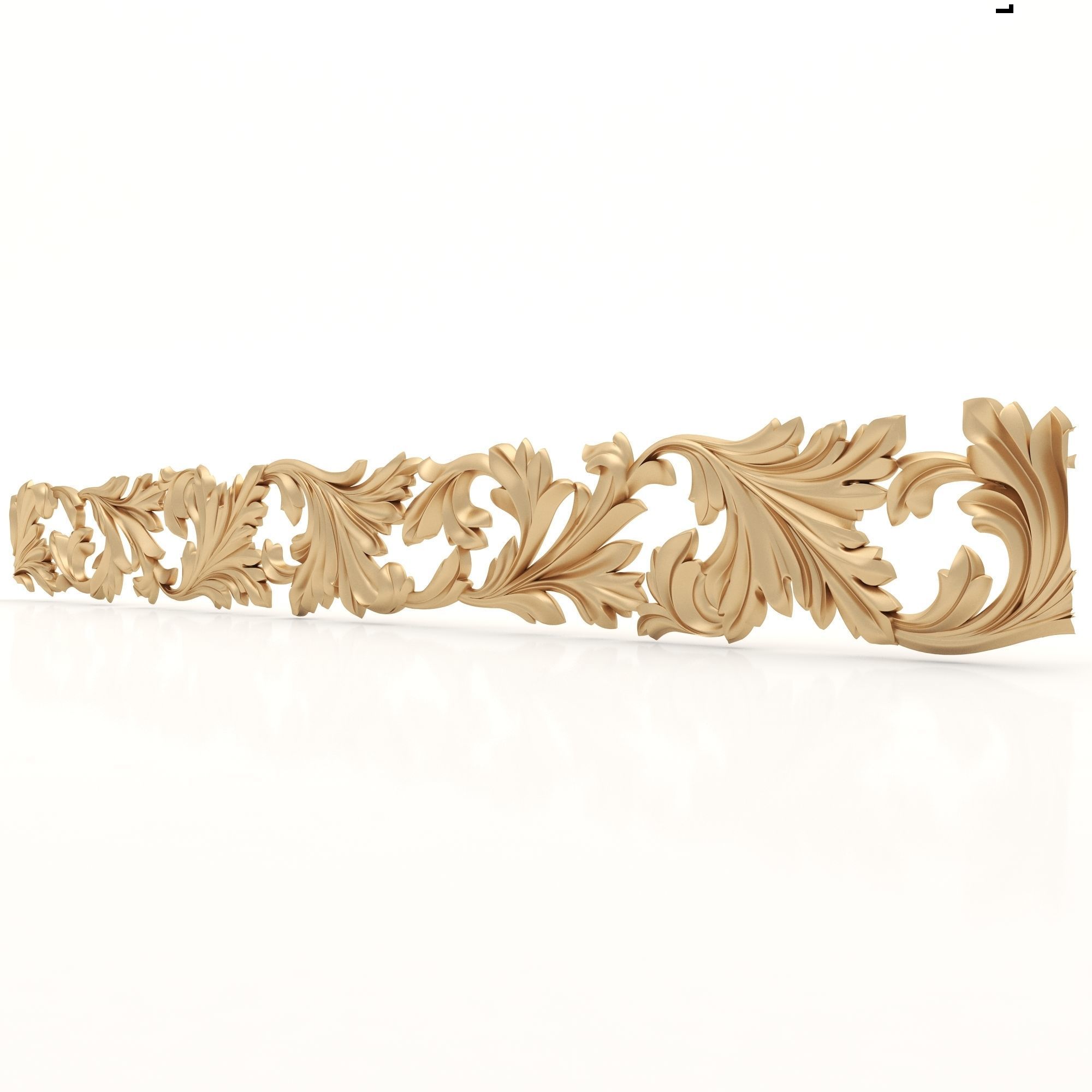 Ceiling Molding 5 - For CNC and Interior 3D model_1