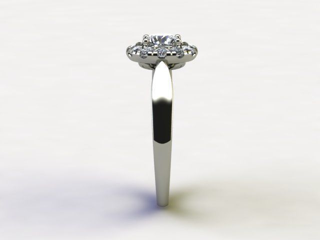 10067 diamond halo engagement ring 3D print model_2