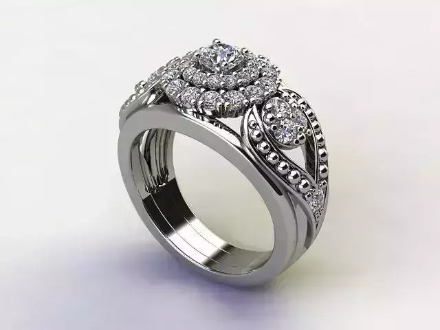 10068 halo diamond engagement ring