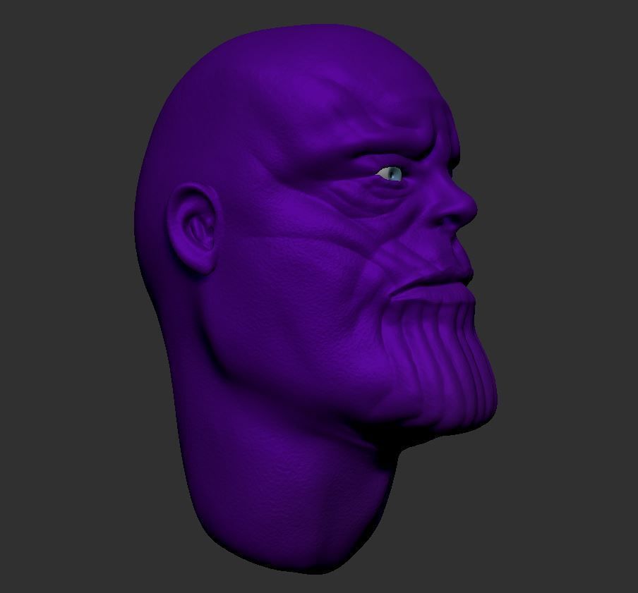 Thanos - Avengers - Marvel  3D print model_2