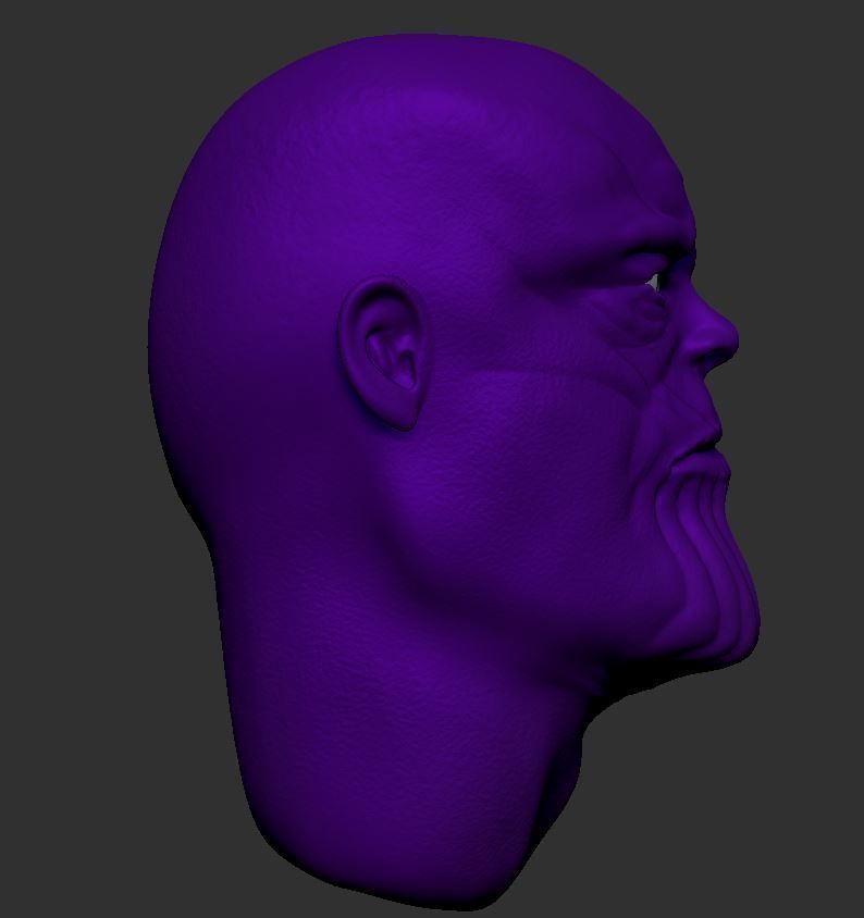 Thanos - Avengers - Marvel  3D print model_3