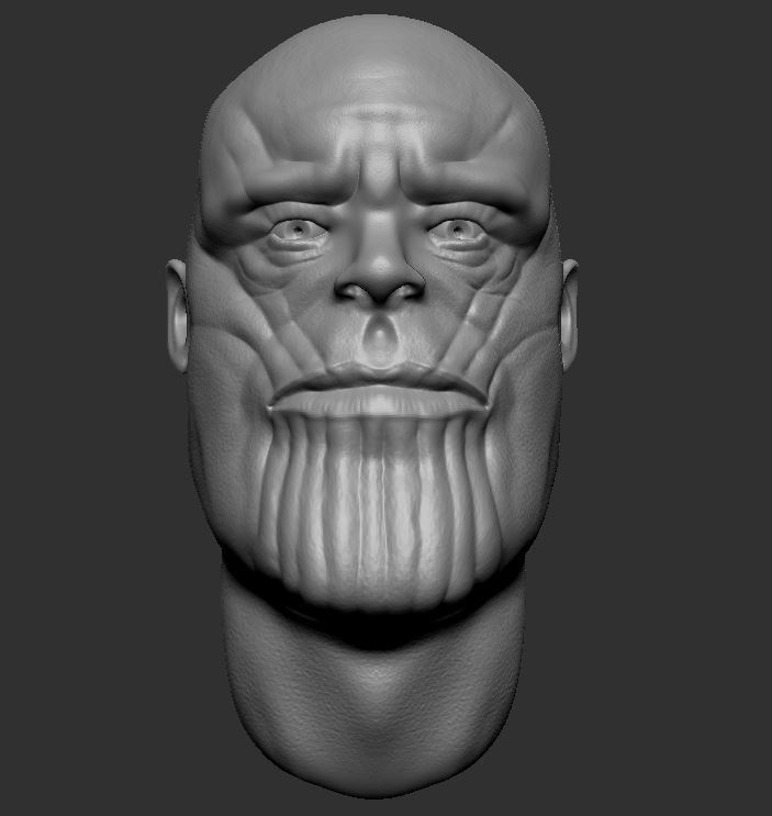 Thanos - Avengers - Marvel  3D print model_4