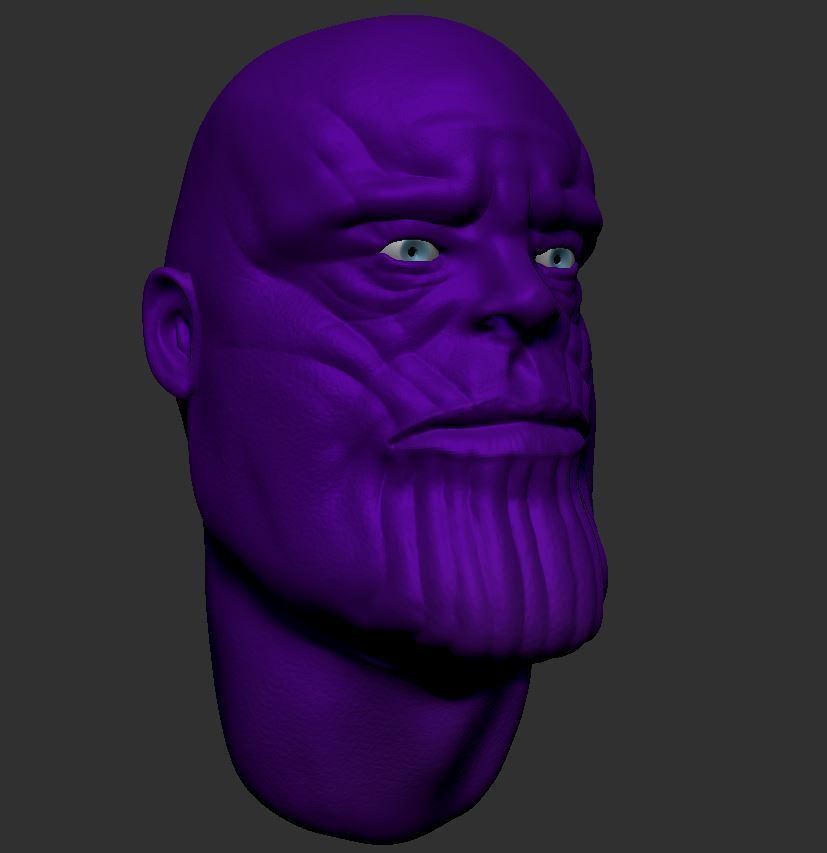Thanos - Avengers - Marvel  3D print model_1