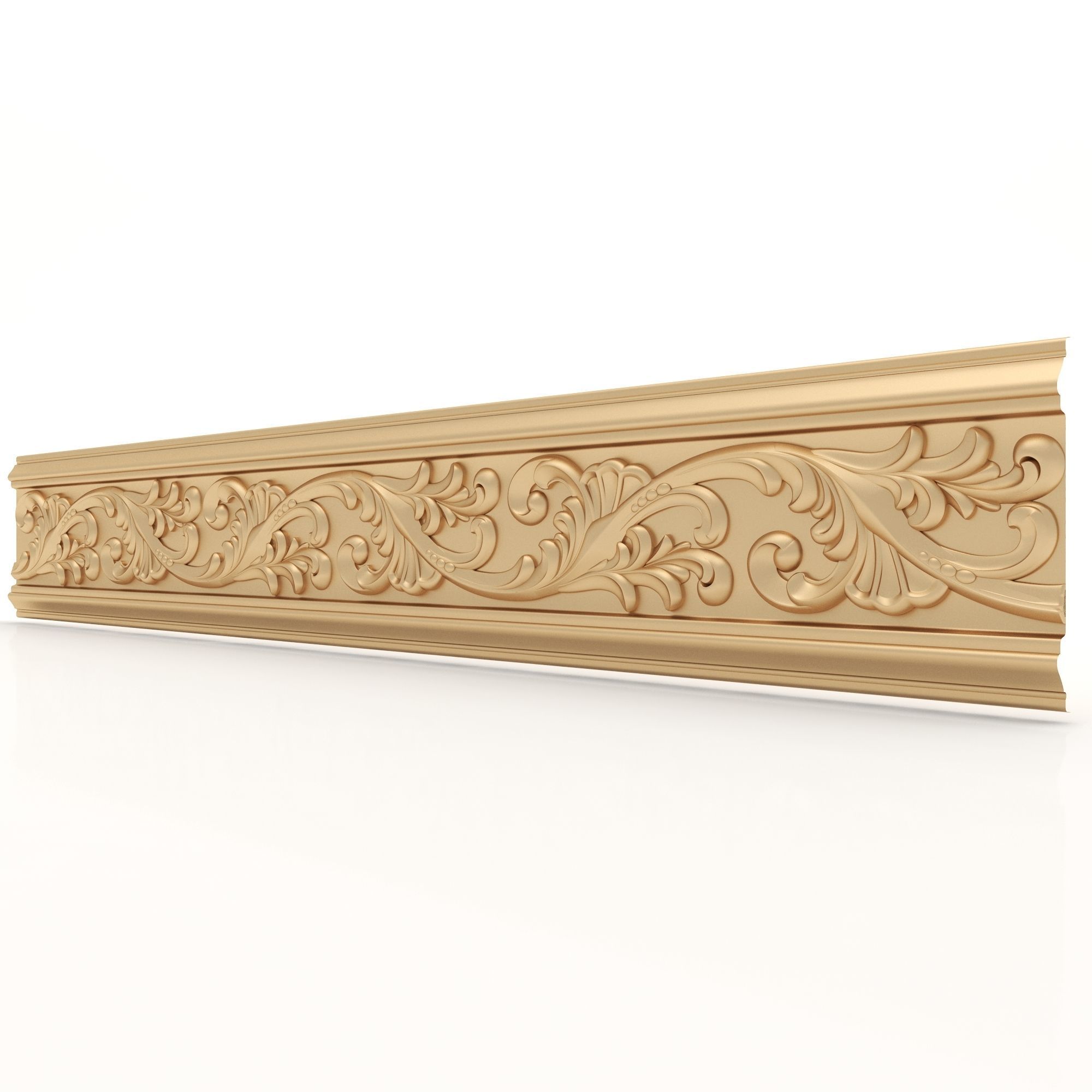 Ceiling Molding 8 - For CNC and Interior 3D model_2