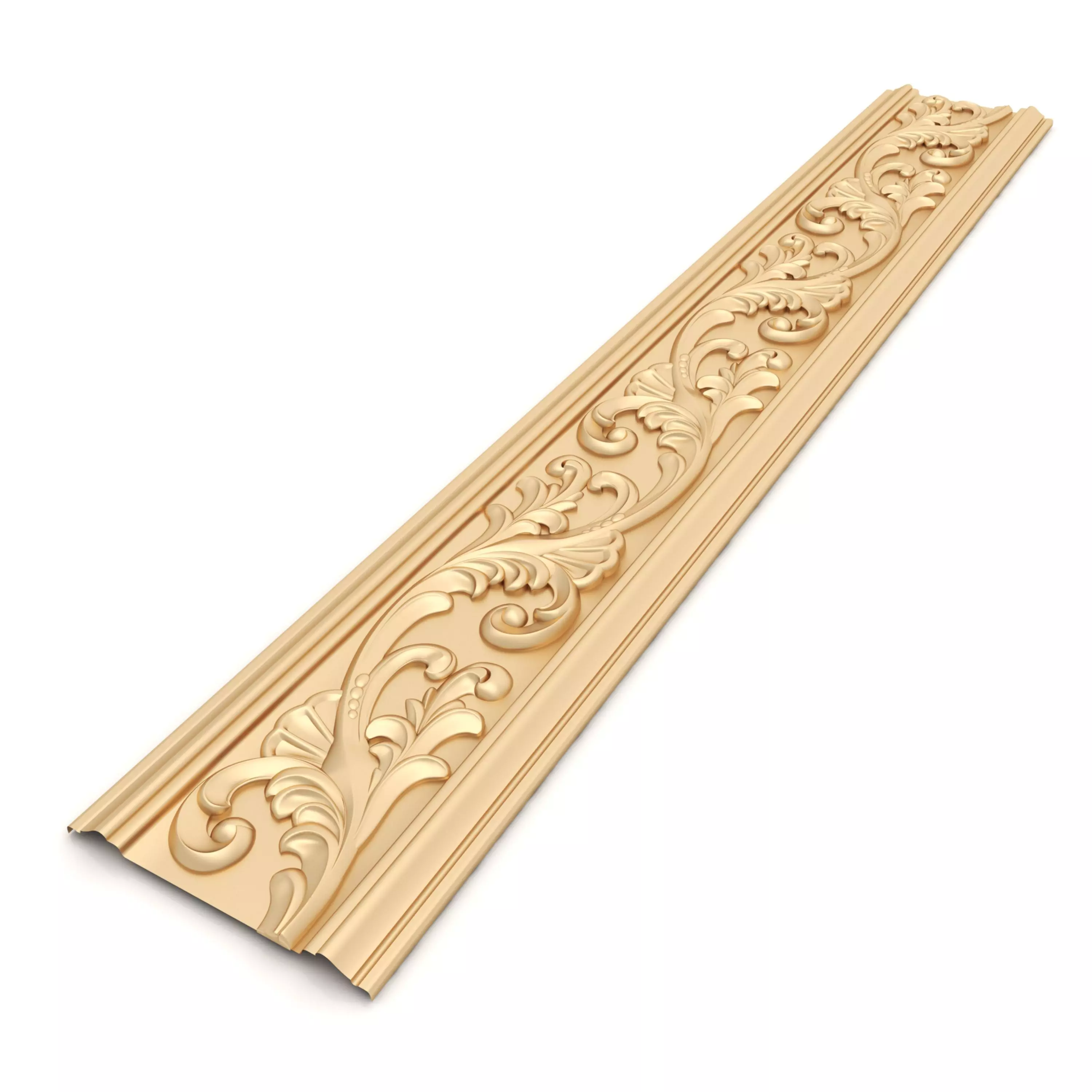 Ceiling Molding 8 - For CNC and Interior 3D model_0