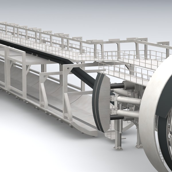 Tunnel Boring Machine TBM 3D model_7