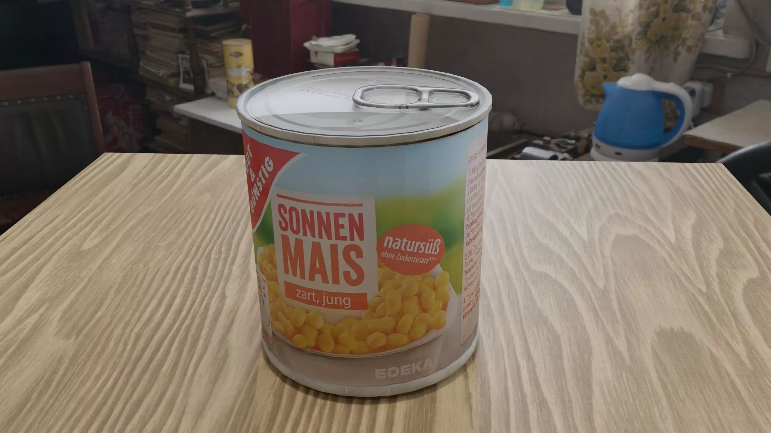 Corn can of cheap German brand Free 3D model