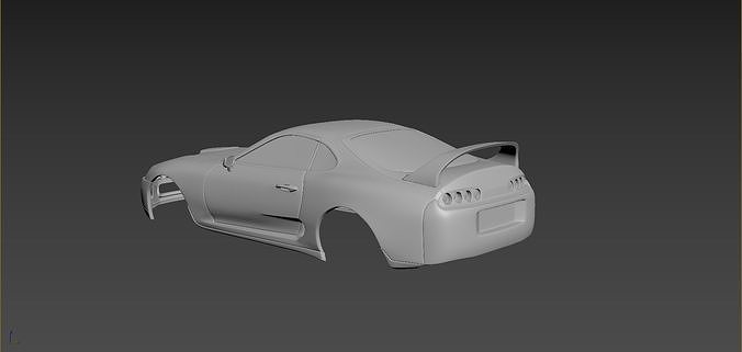 Toyota Supra 1993 Body For Print 3D print model 3