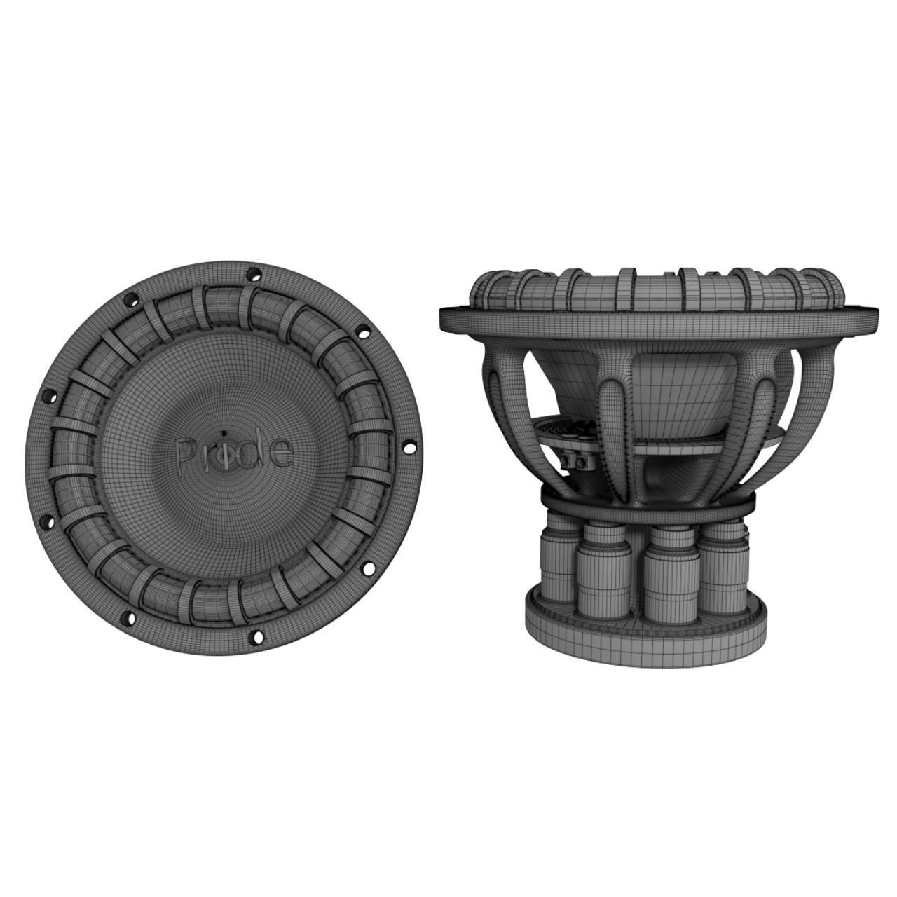 subwoofer Pride 3D model_6