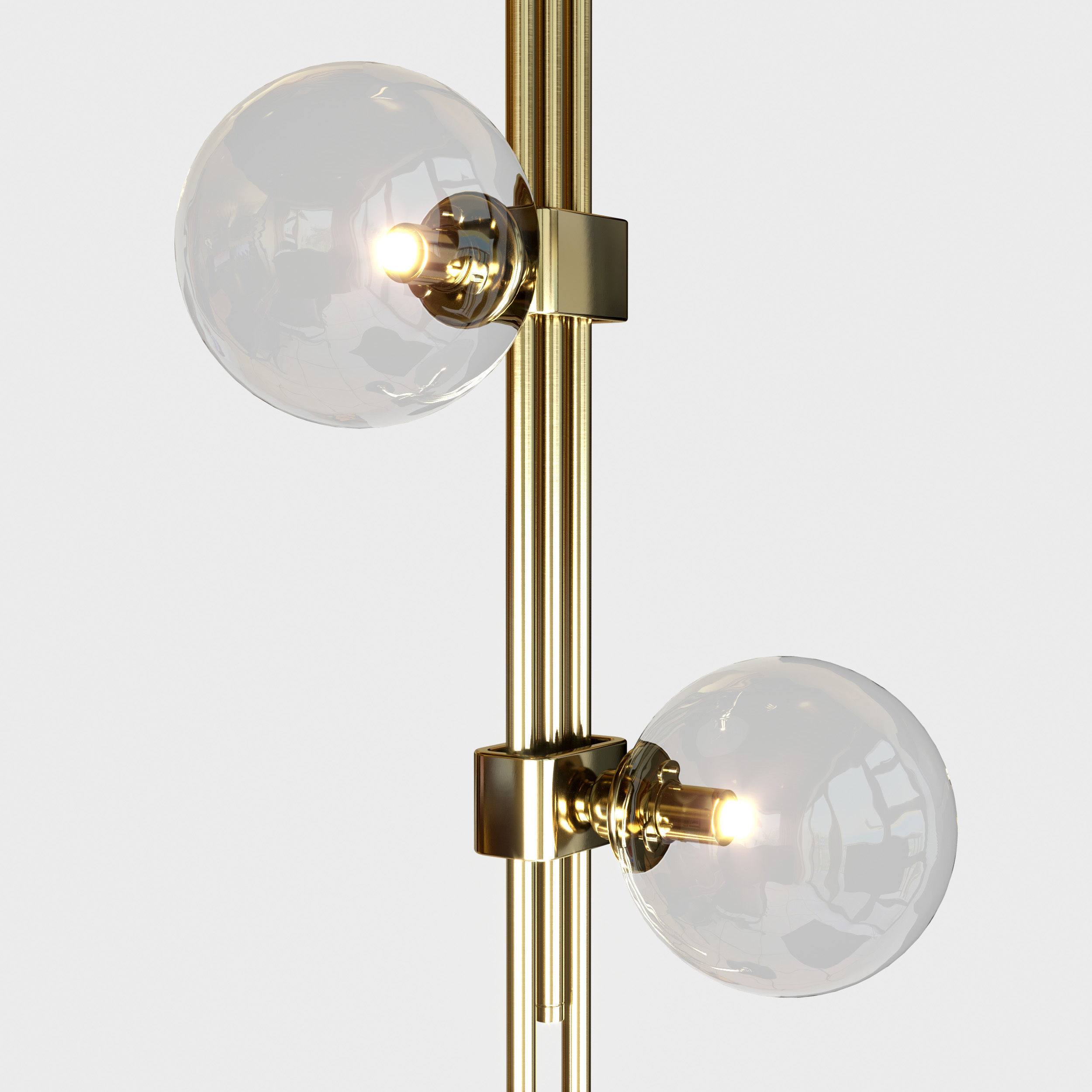 Articolo trilogy pendent Low-poly 3D model_1