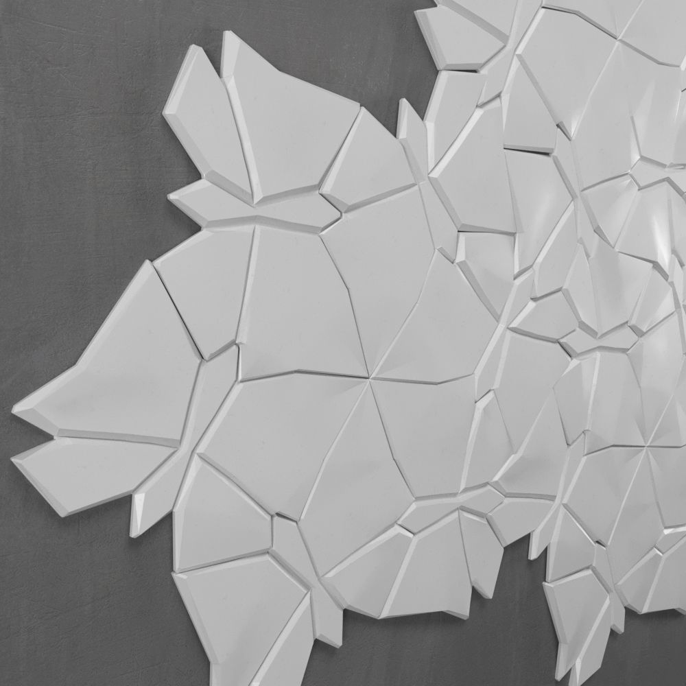 3d panel butterfly  3D model_1