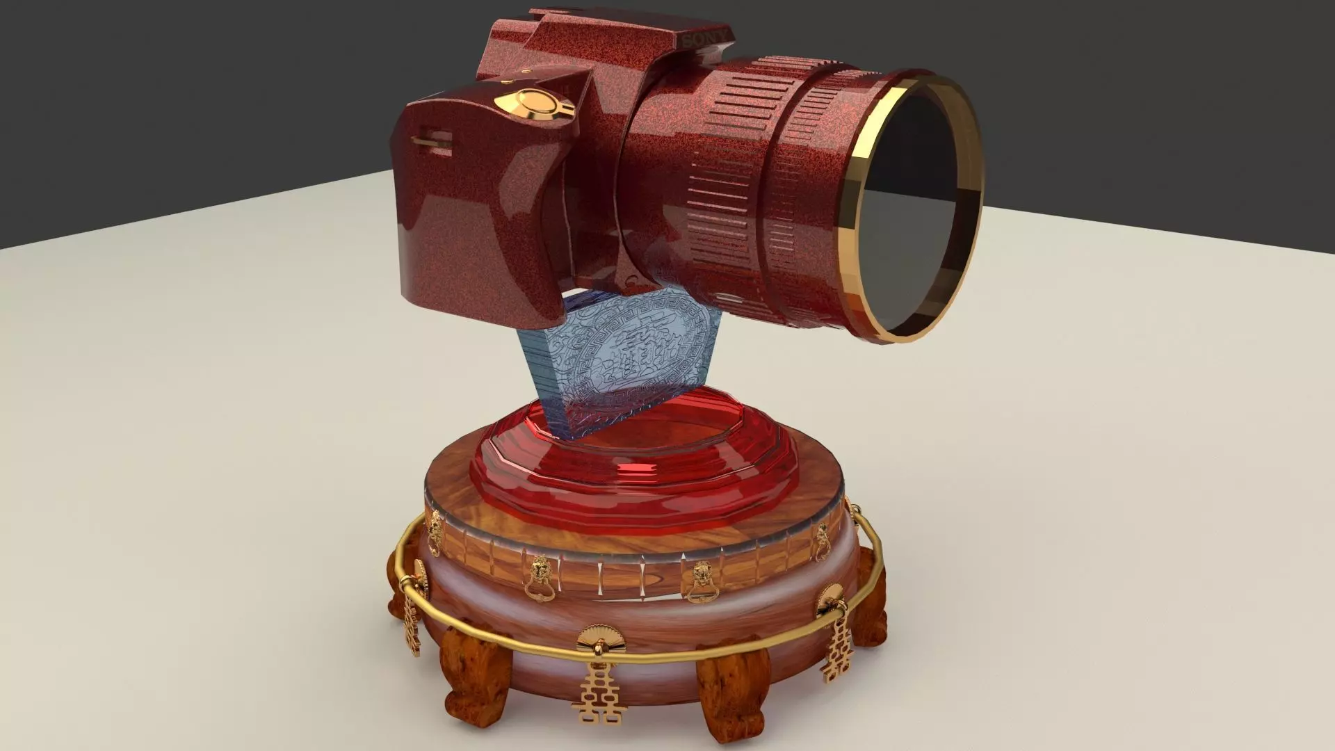 Camera 3D model