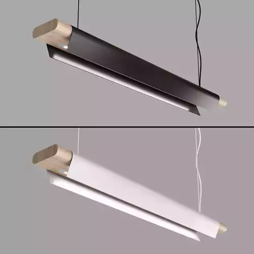 S08 Linear pendent light from FILD Low-poly 3D model