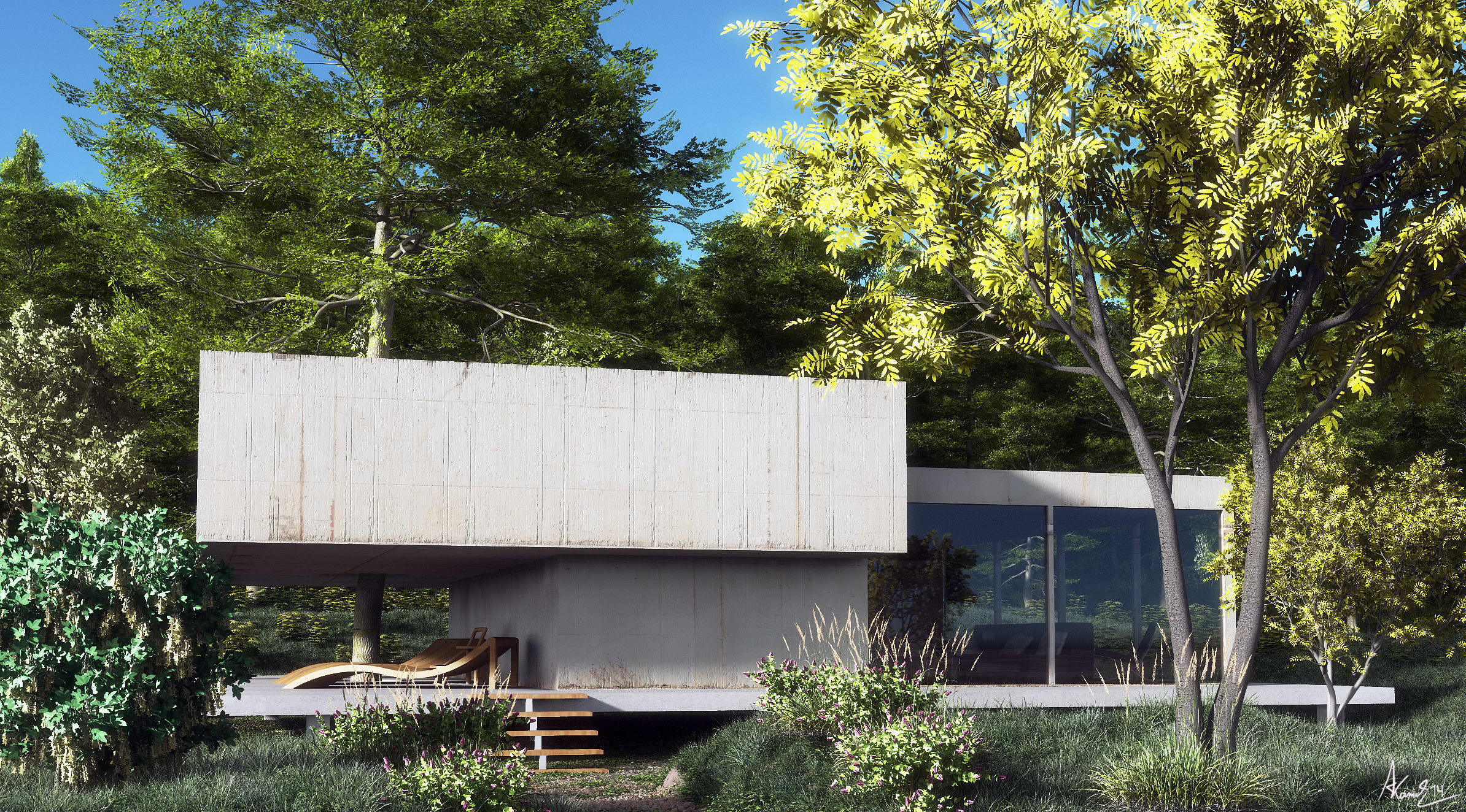 2020 XfrogPlants Shrubs Library  3D model_1