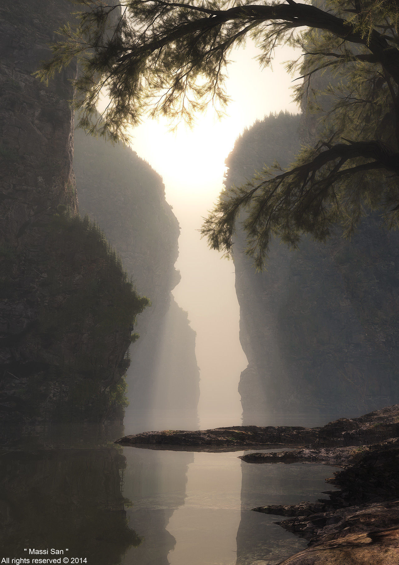 2020 XfrogPlants USA Conifers Library 3D model_3