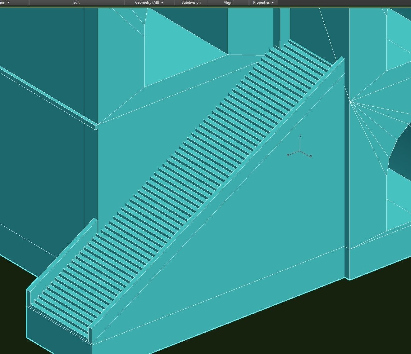 Torres de Serranos Low-poly 3D model_40