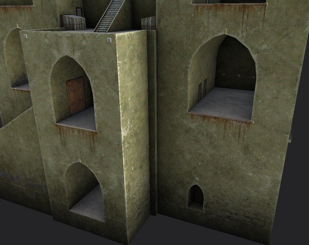 Torres de Serranos Low-poly 3D model_13