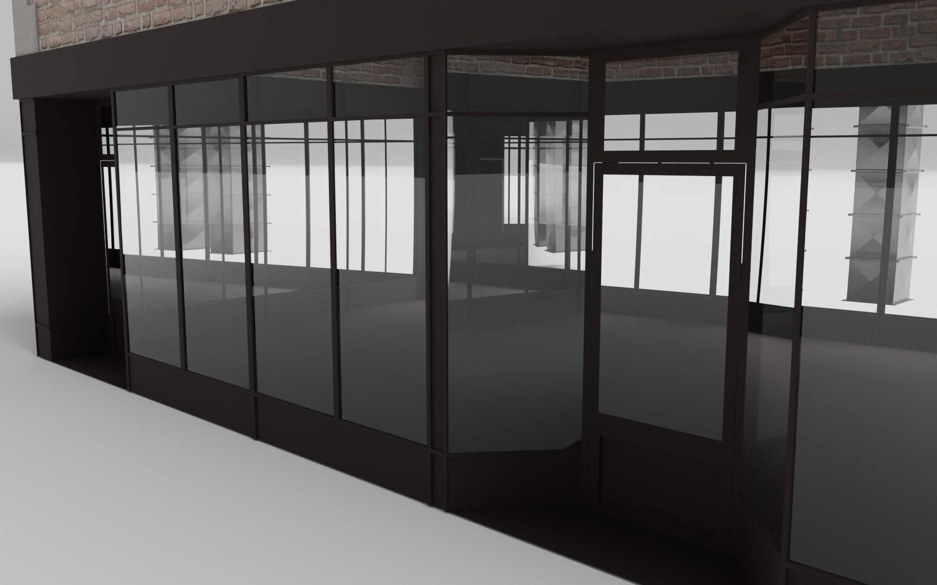  New York Downtown Modular Building 3D model_12