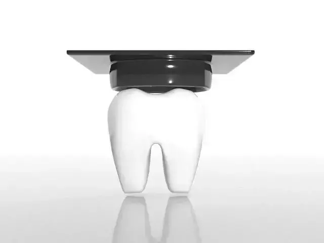graduated tooth- cartoon 3D print model