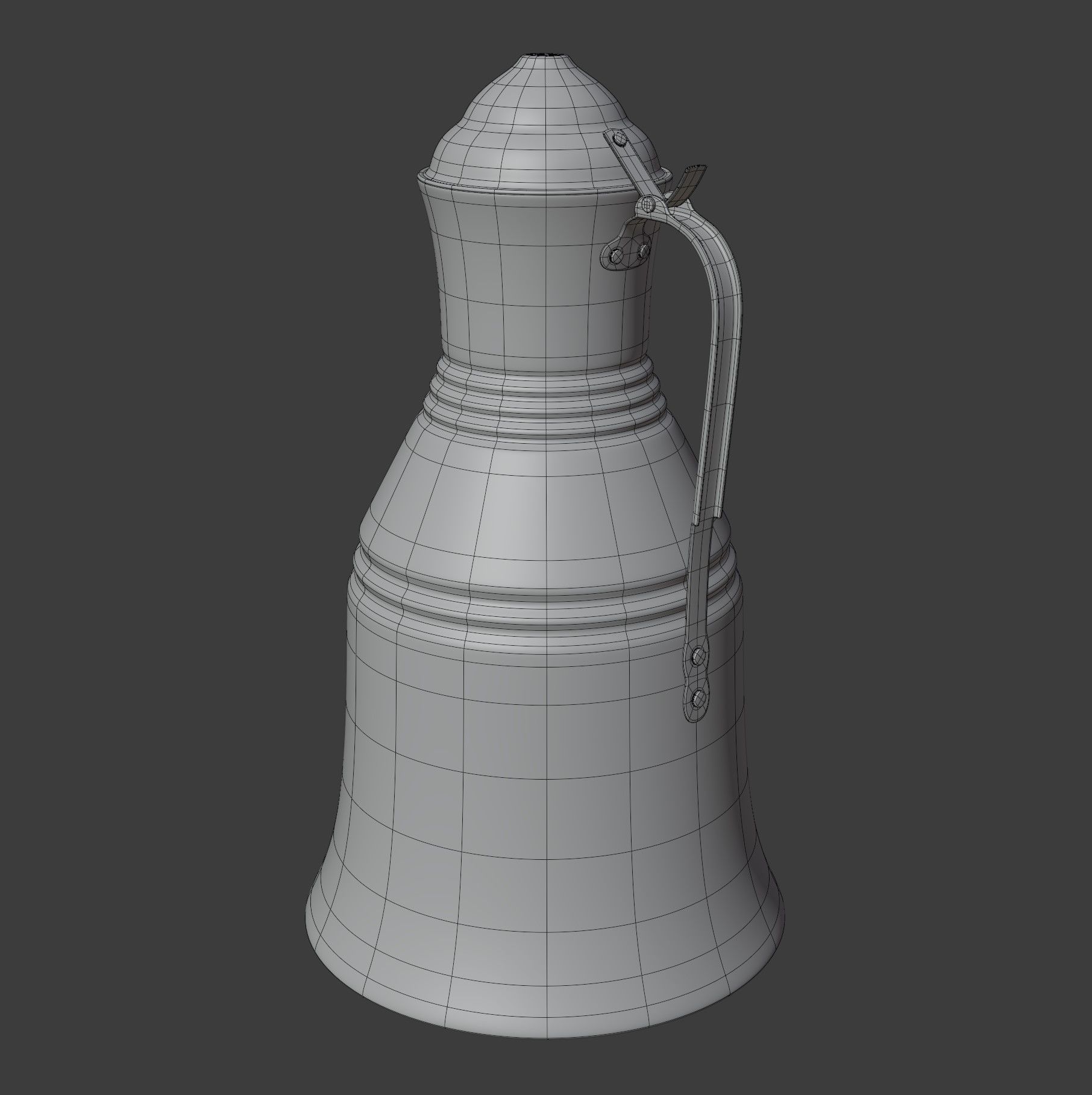 Milk Churn 3D model_11