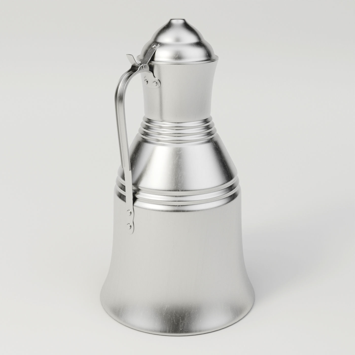 Milk Churn 3D model_1