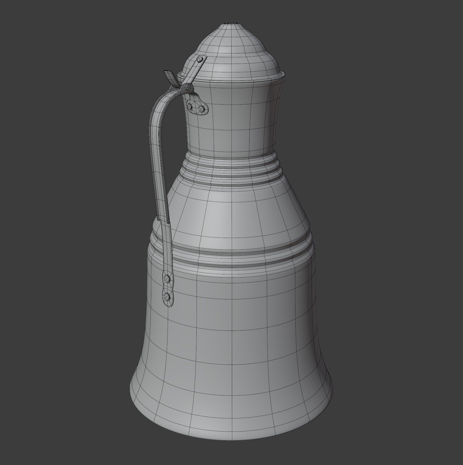 Milk Churn 3D model_9