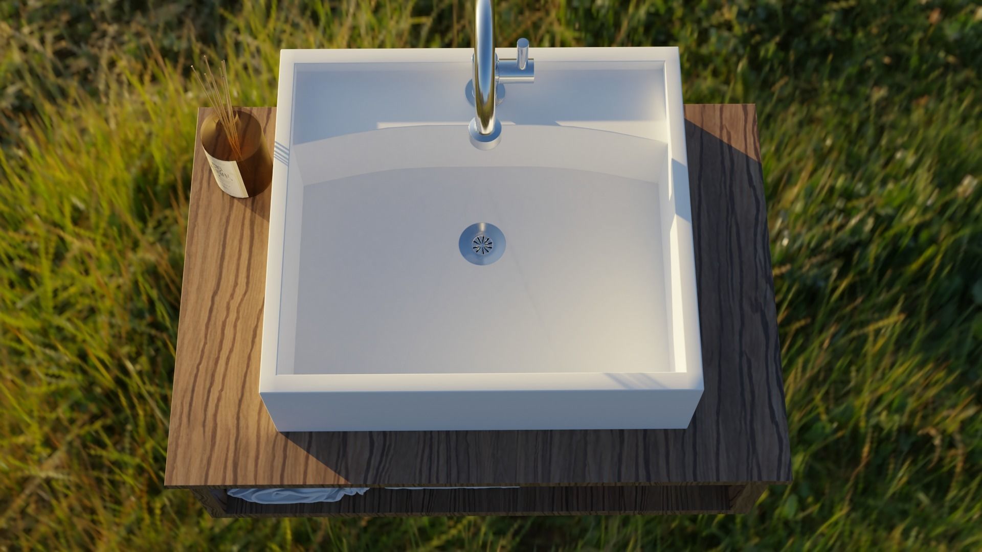 Bathroom sink  3D model_1