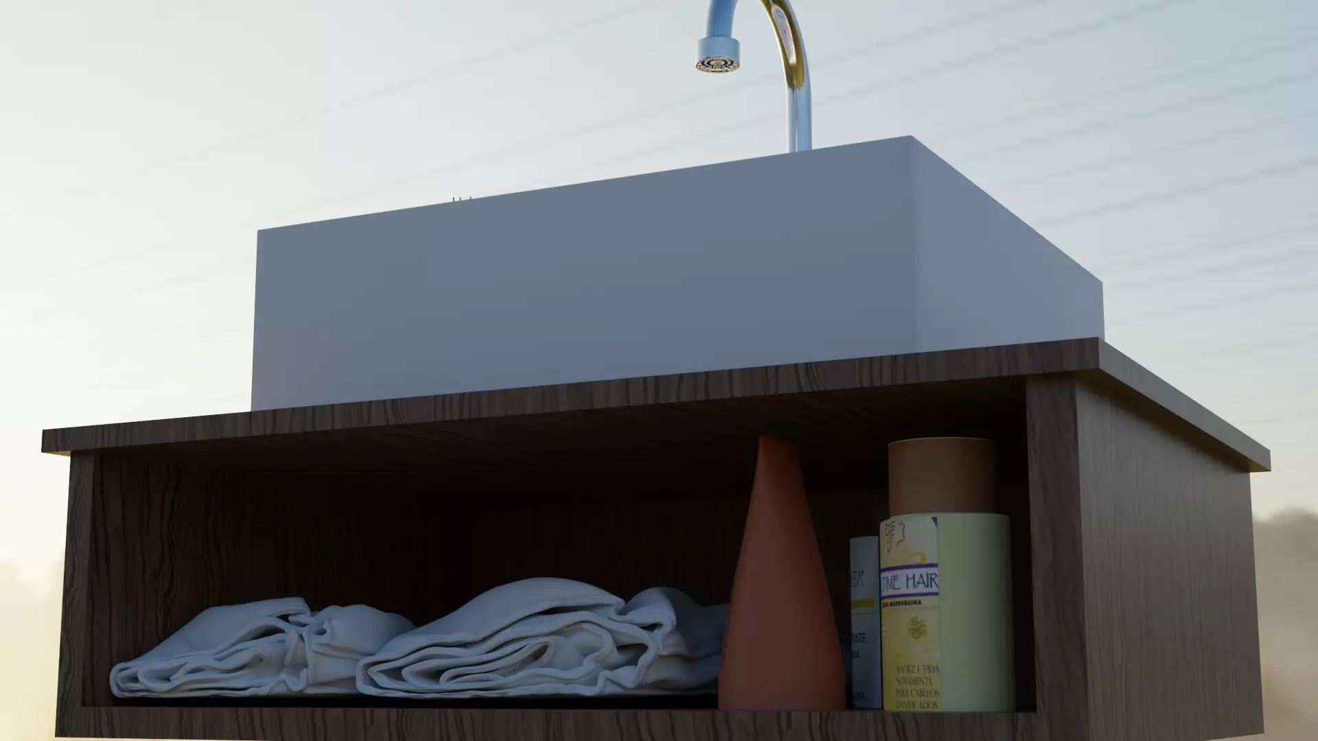 Bathroom sink  3D model_0