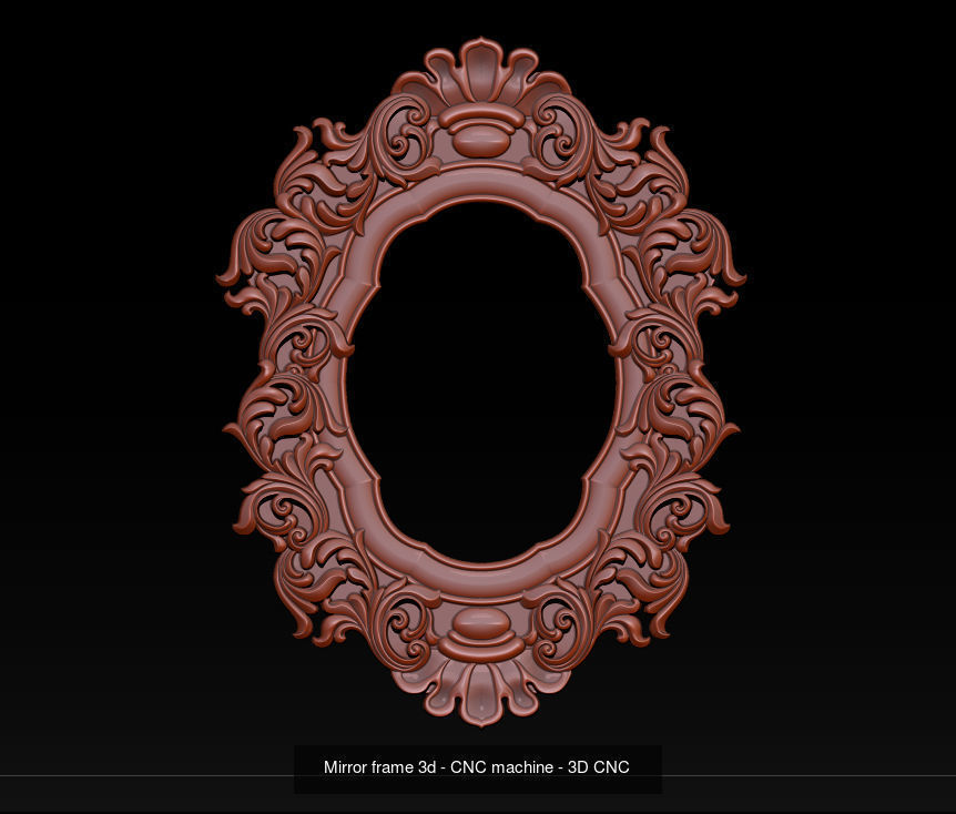Collection 3D Frame - Wood Carving STL Model for CNC Router _16