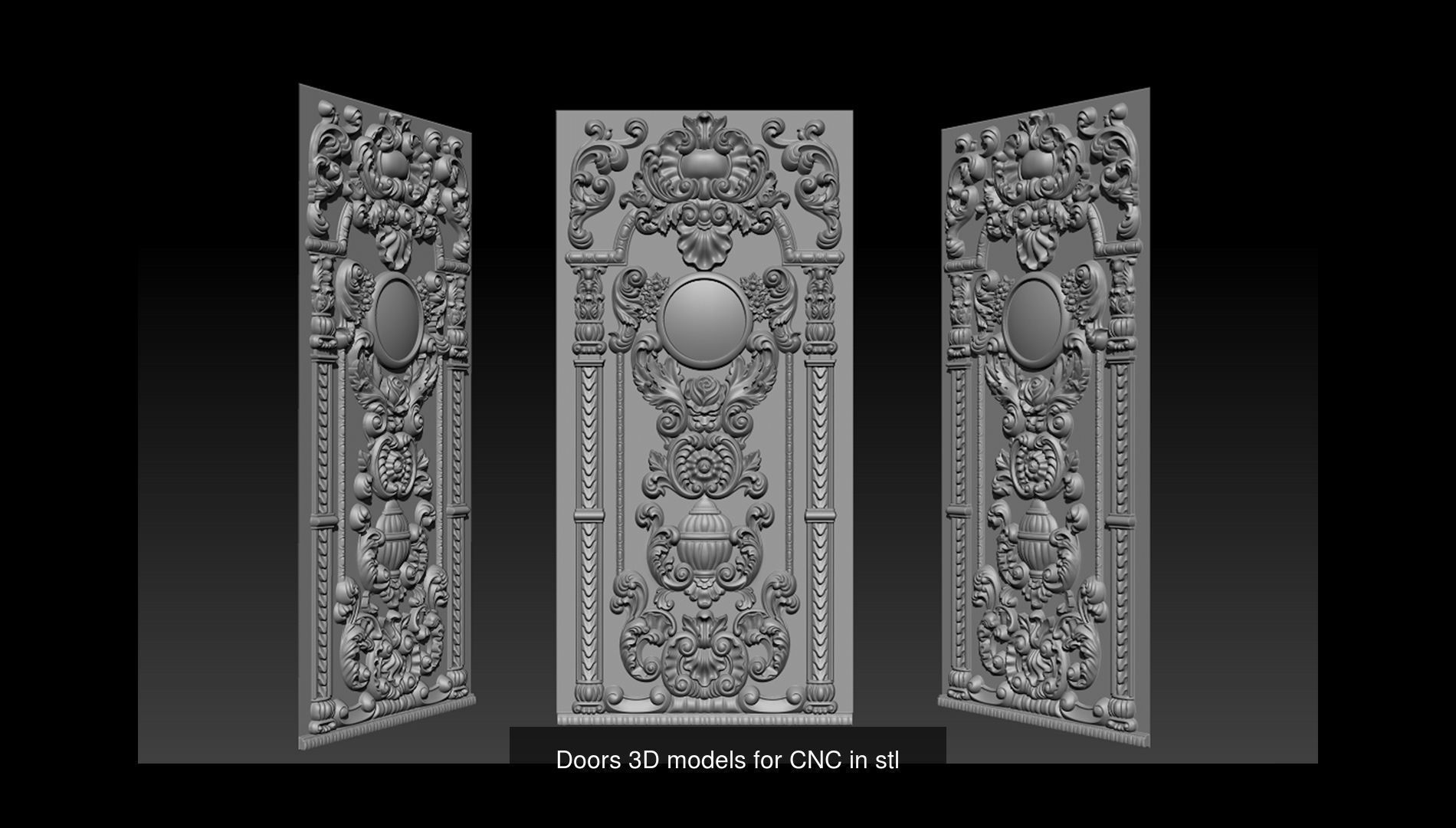 Door Collection for CNC and 3D Printer _22