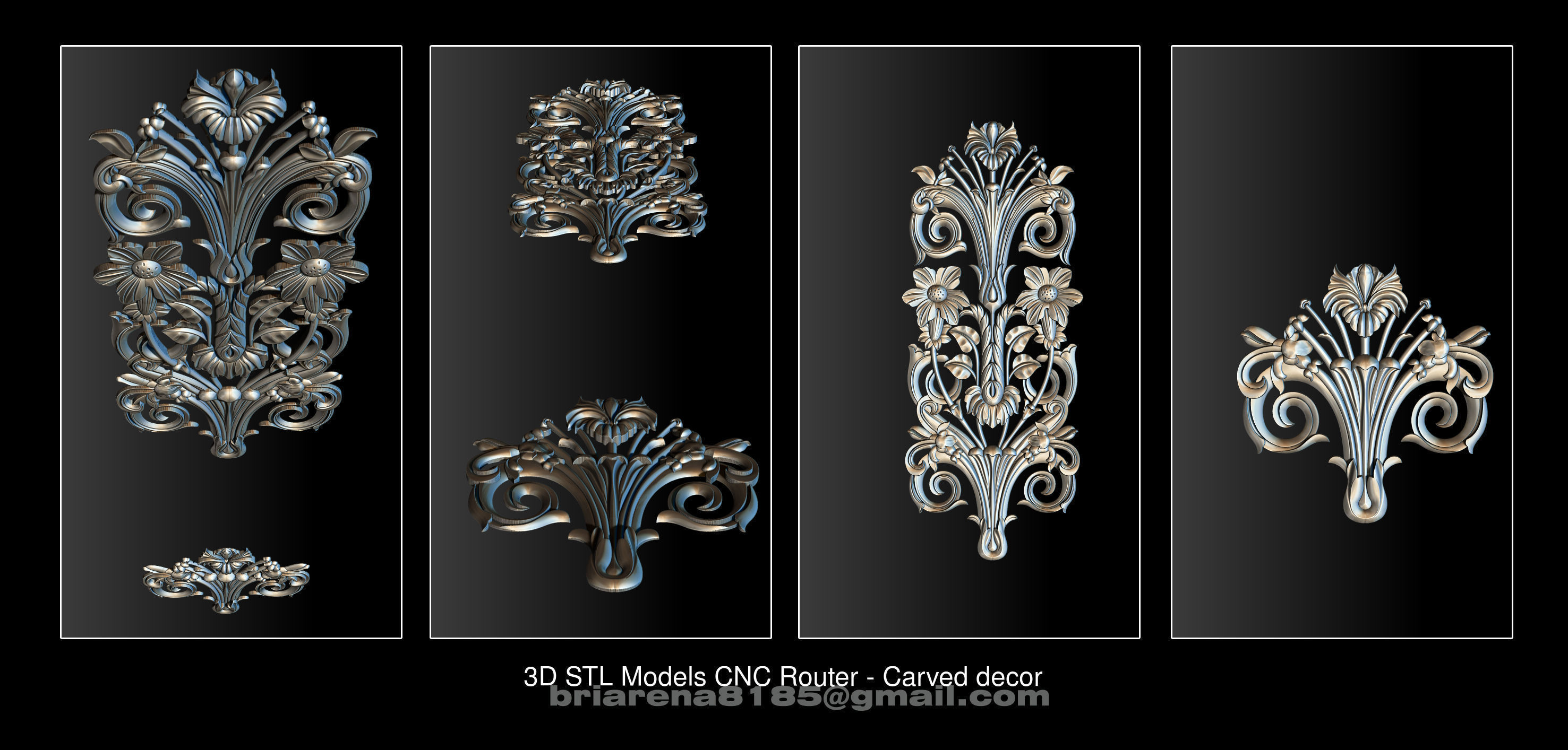 Door Collection for CNC and 3D Printer _25