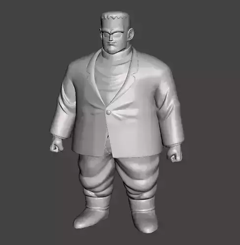 Android 8 Dragon Ball 3D Model