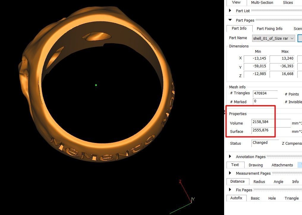 Skull ring engraving Memento mori 3D print model_11