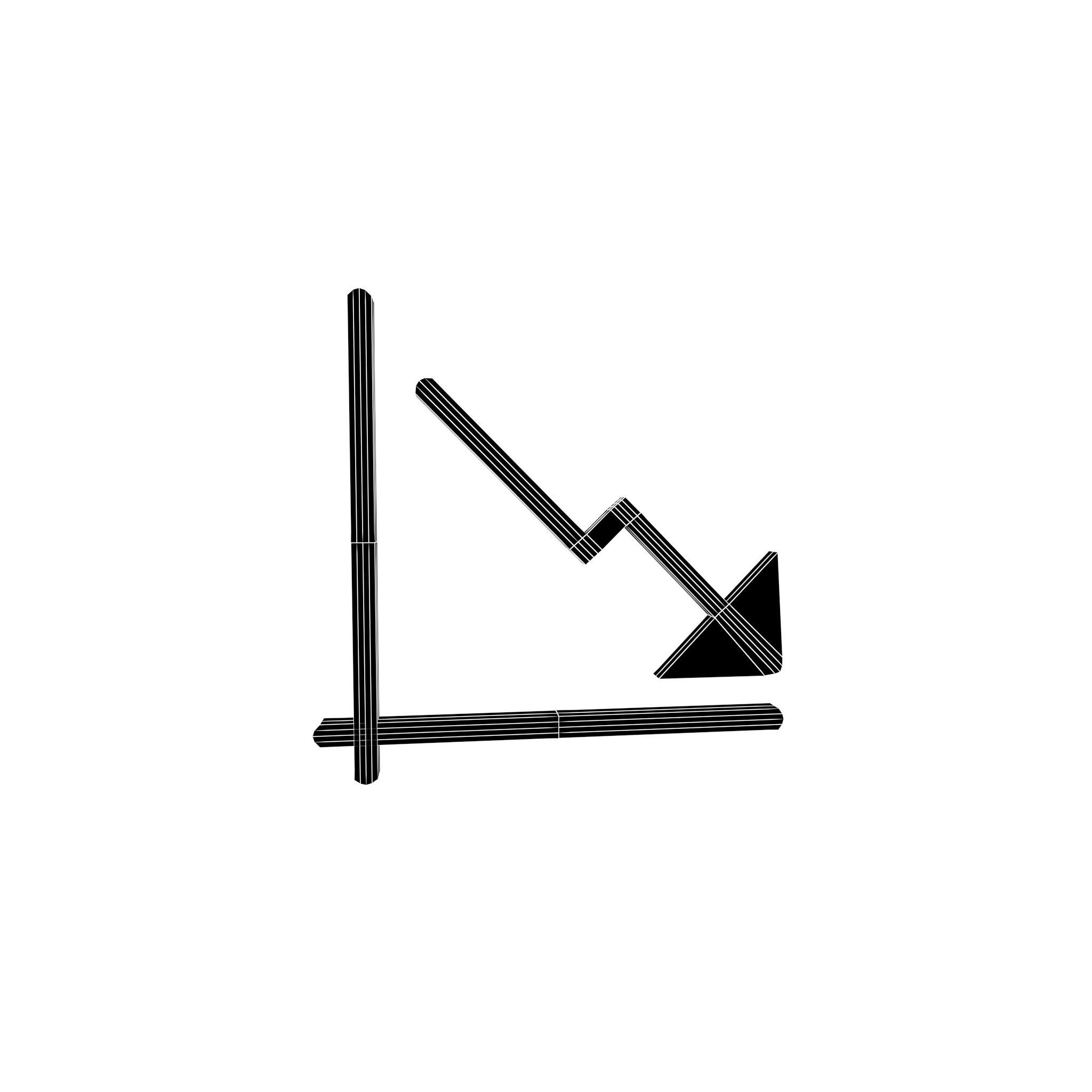 Ecommerce Symbol v6 010 Low-poly 3D model_4